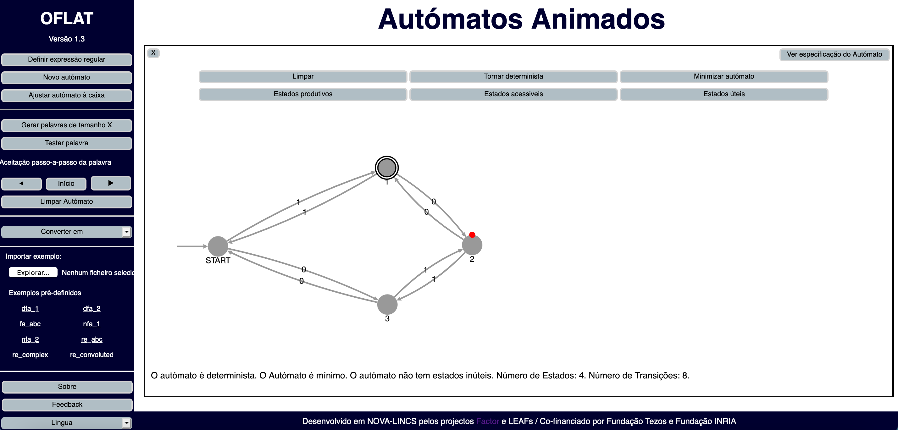 Oflat platform